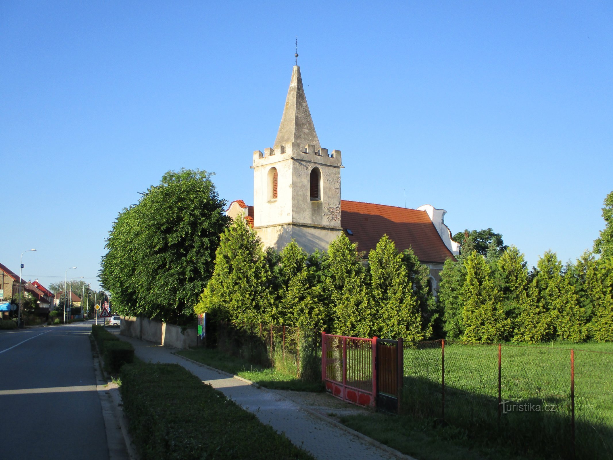 Церква св. Vavřine (Opatovice nad Labem, 9.6.2019 червня XNUMX р.)
