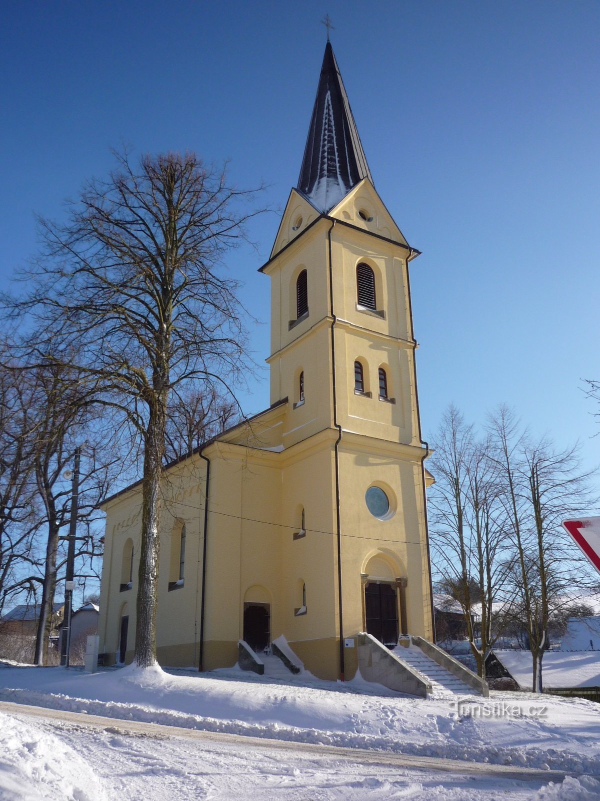 templom Szent Vavřine Anenská Studánkán