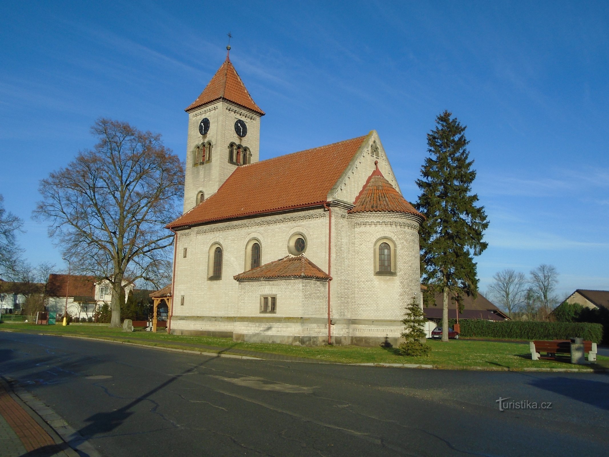 templom Szent Vojtěch, püspök és mártír (Dolany)