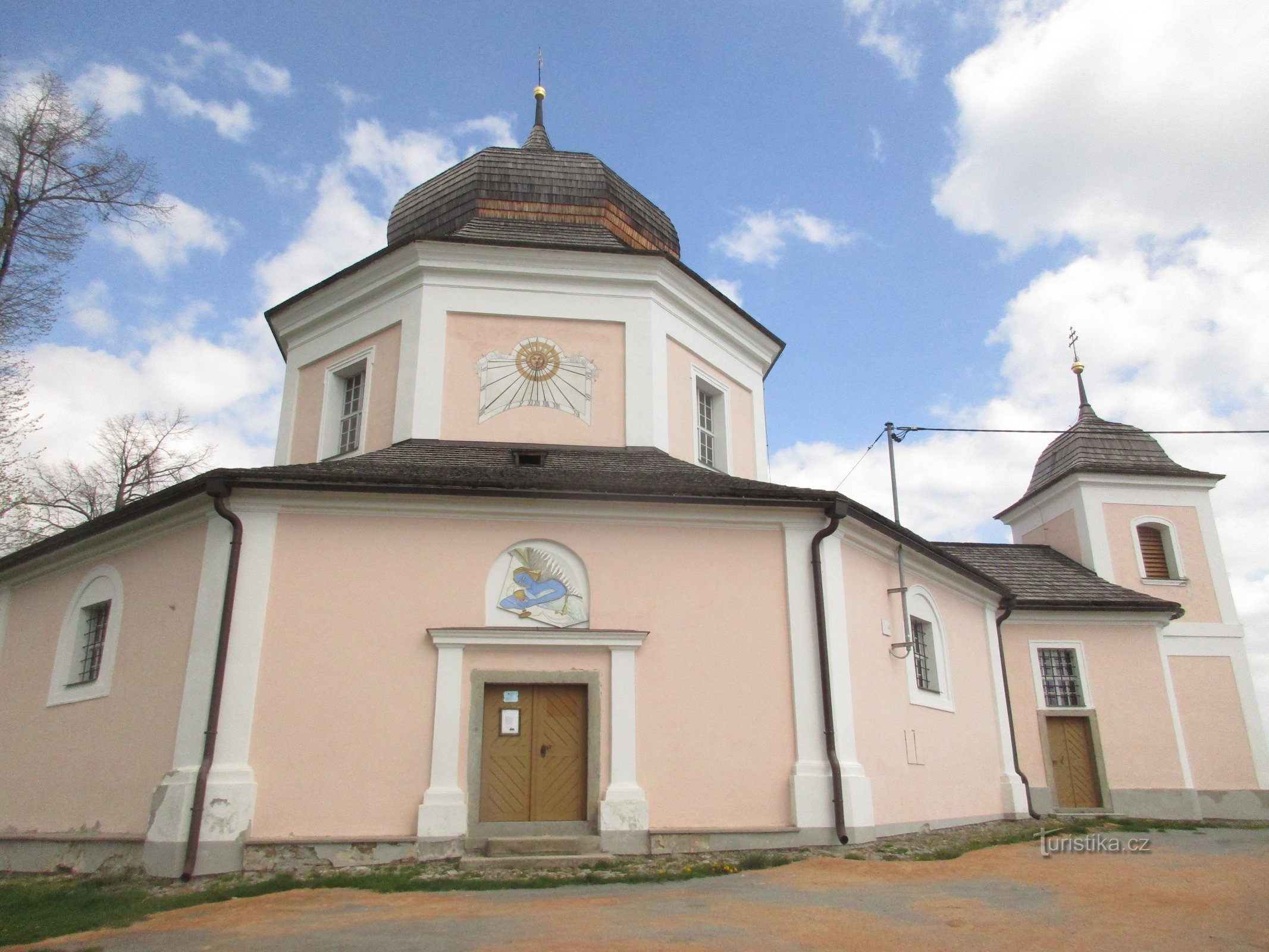 Pročevile-i Szent Borbála templom