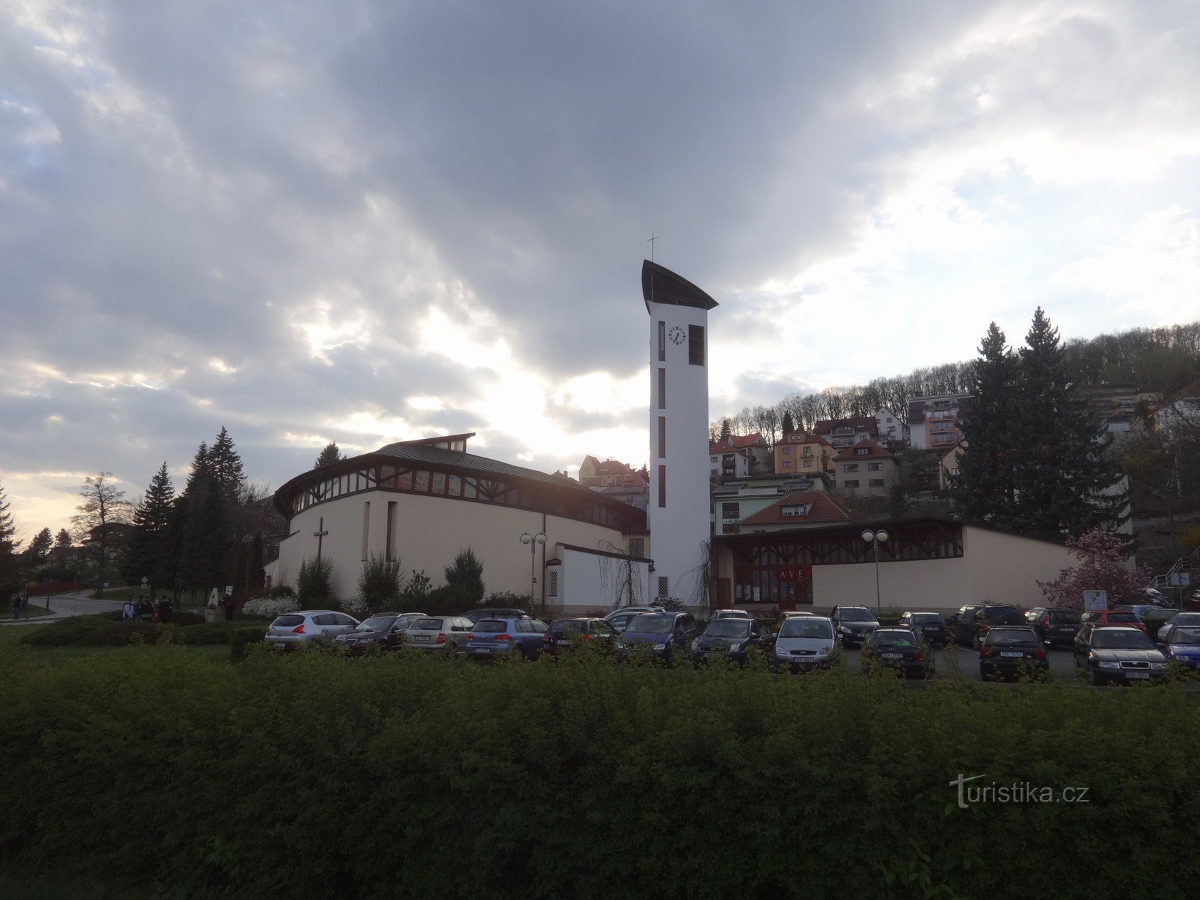 Igreja da Sagrada Família em Luhačovice