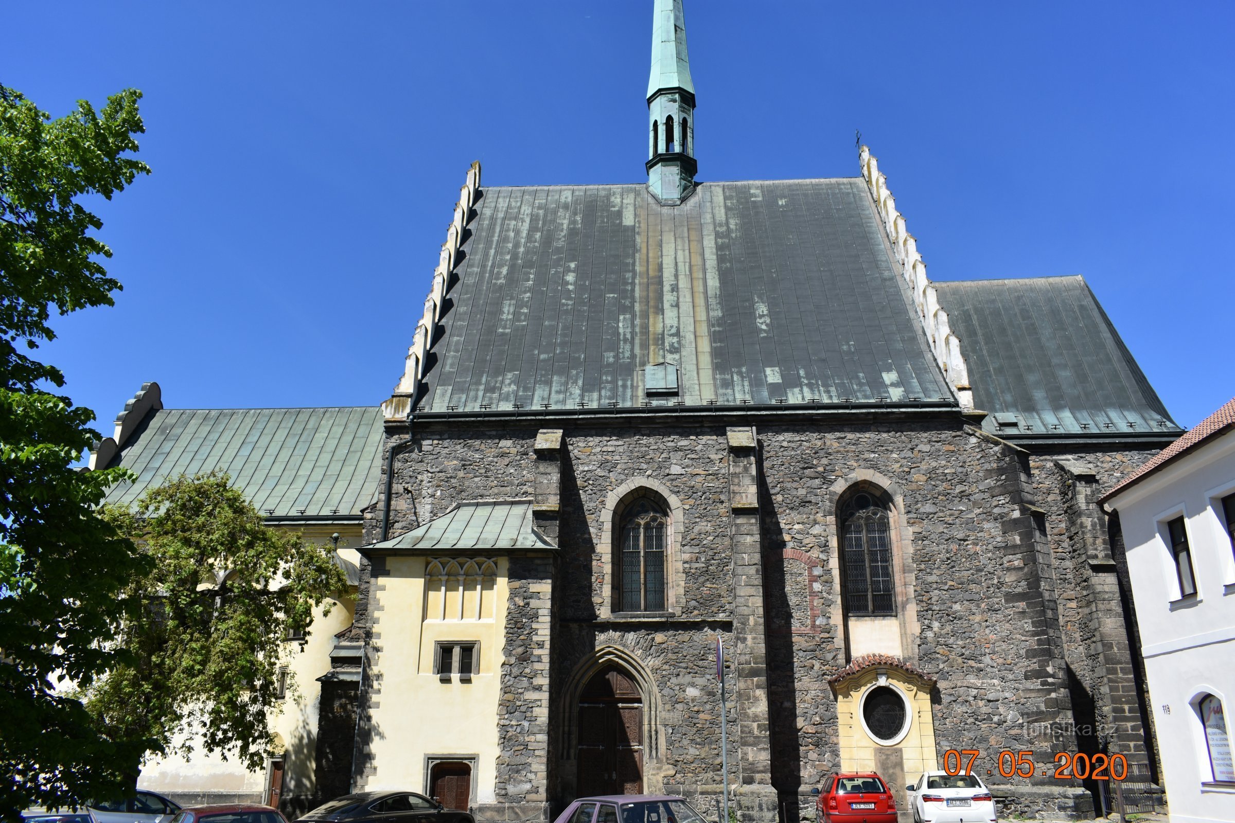 Kerk van Sint-Bartholomeus in Pardubice