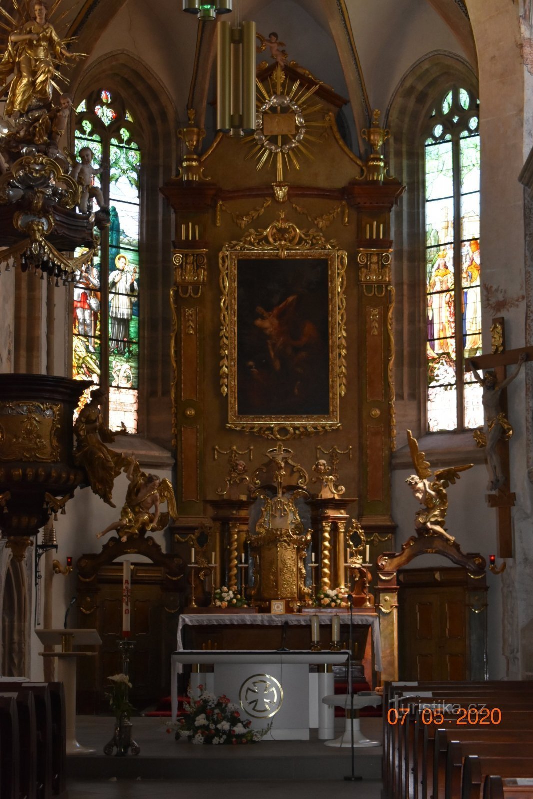 Kerk van Sint-Bartholomeus in Pardubice