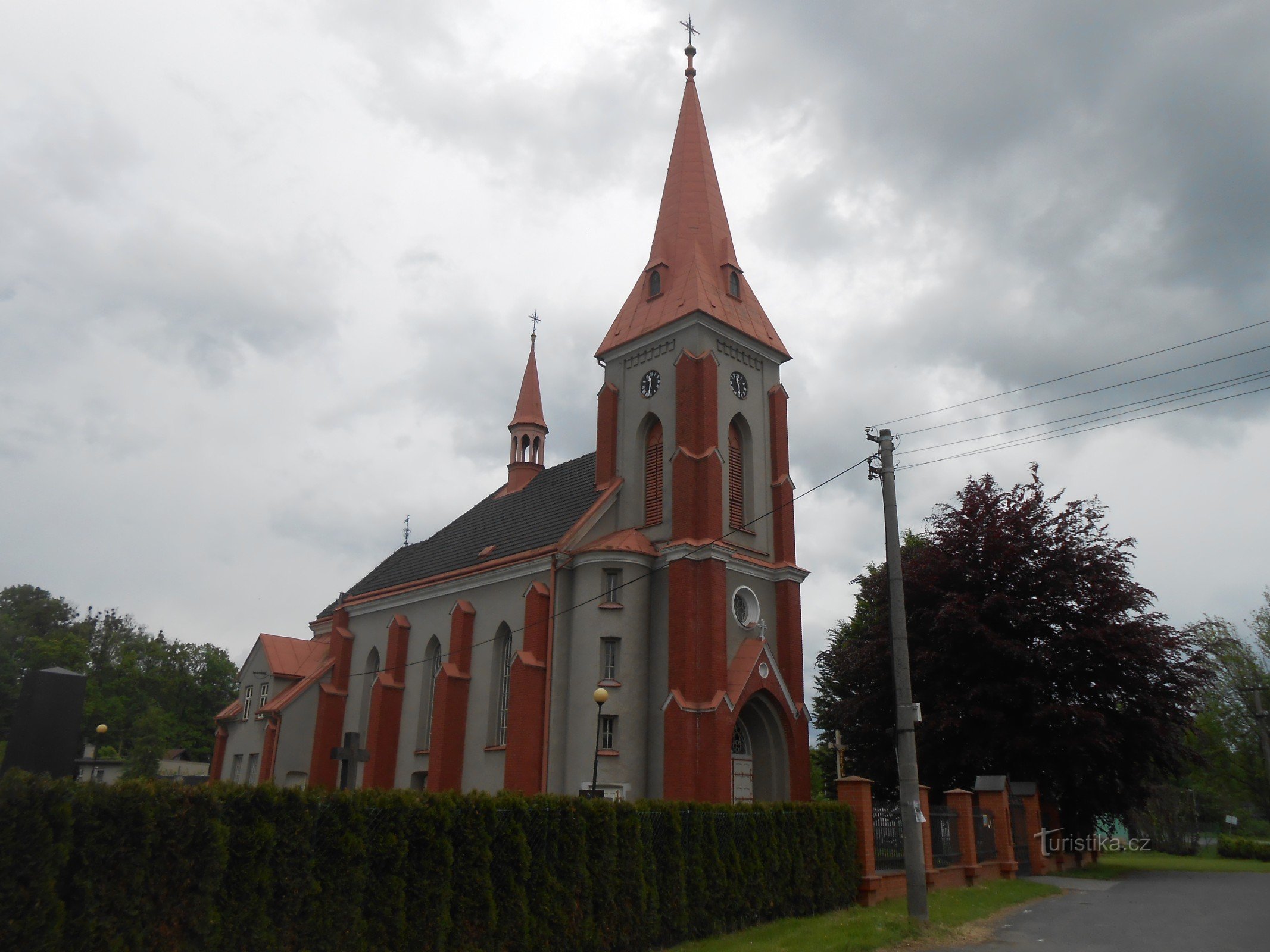 Pyhän Bartolomeuksen kirkko Třanovicessa