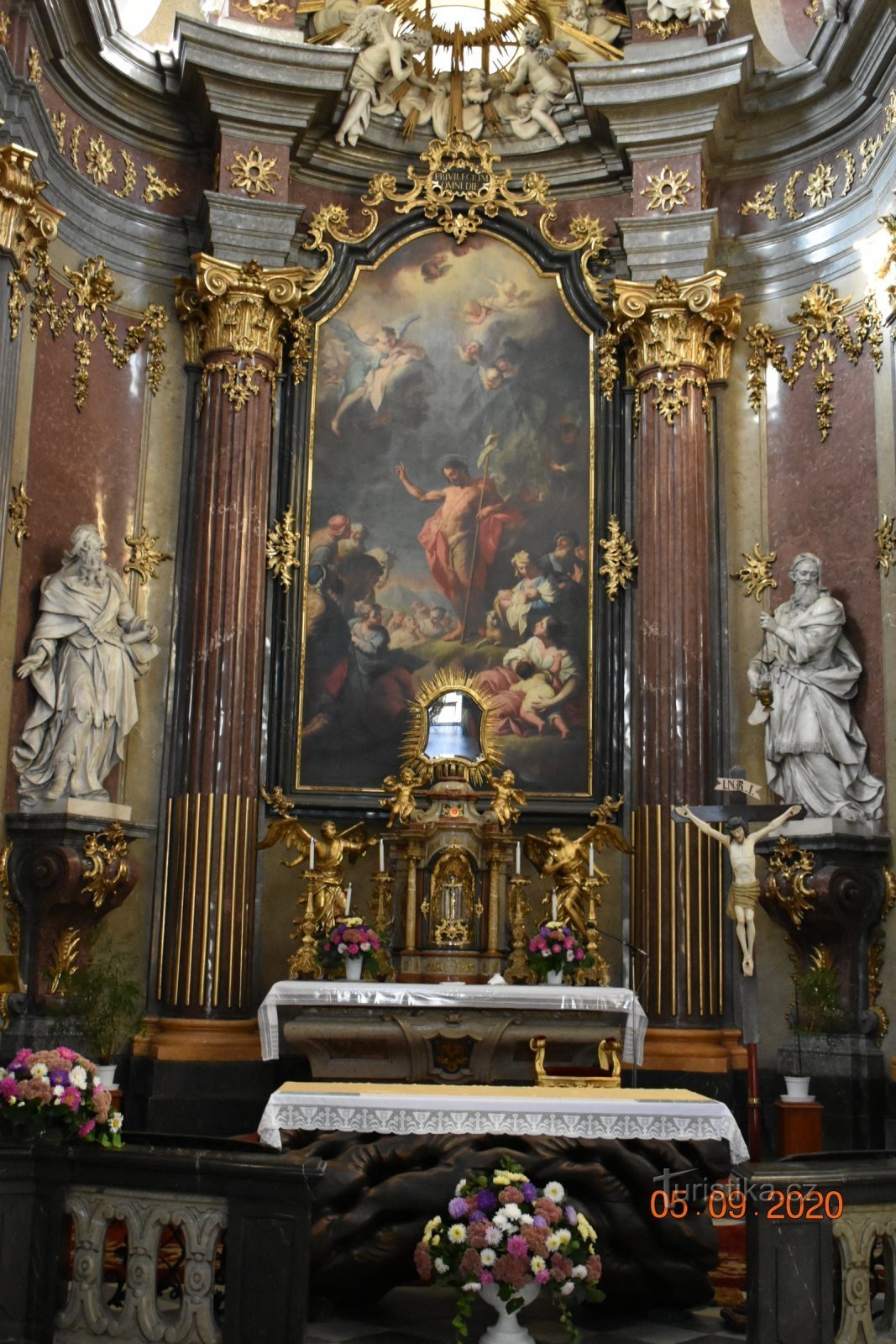 Iglesia de San Juan Bautista en Kroměříž