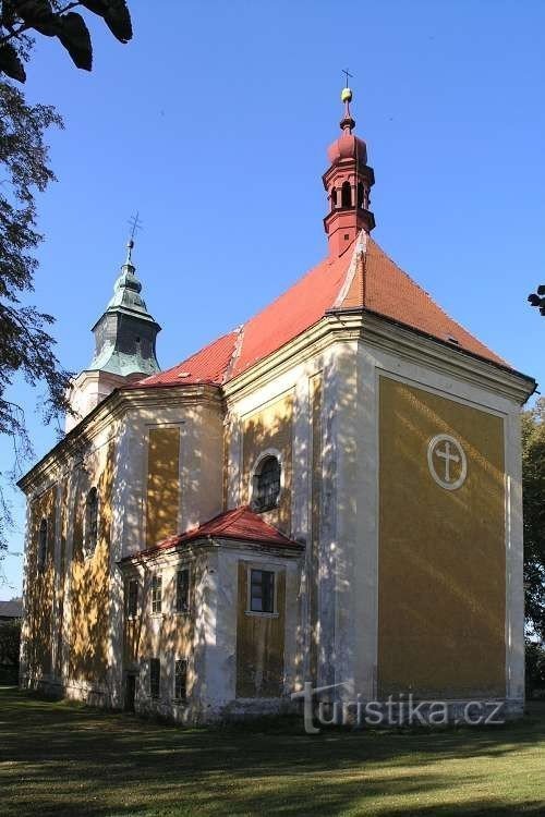 a igreja de São João de Nepomuk