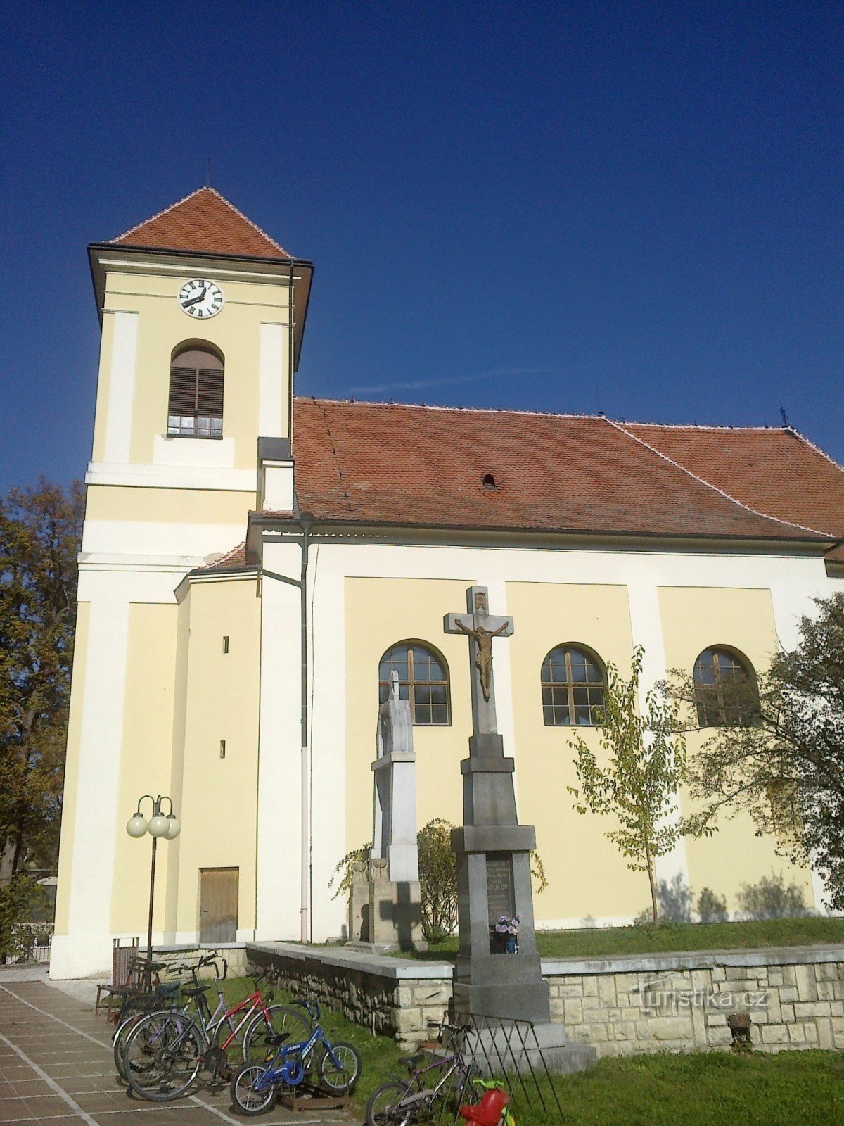 Kyrka i Boleradice.