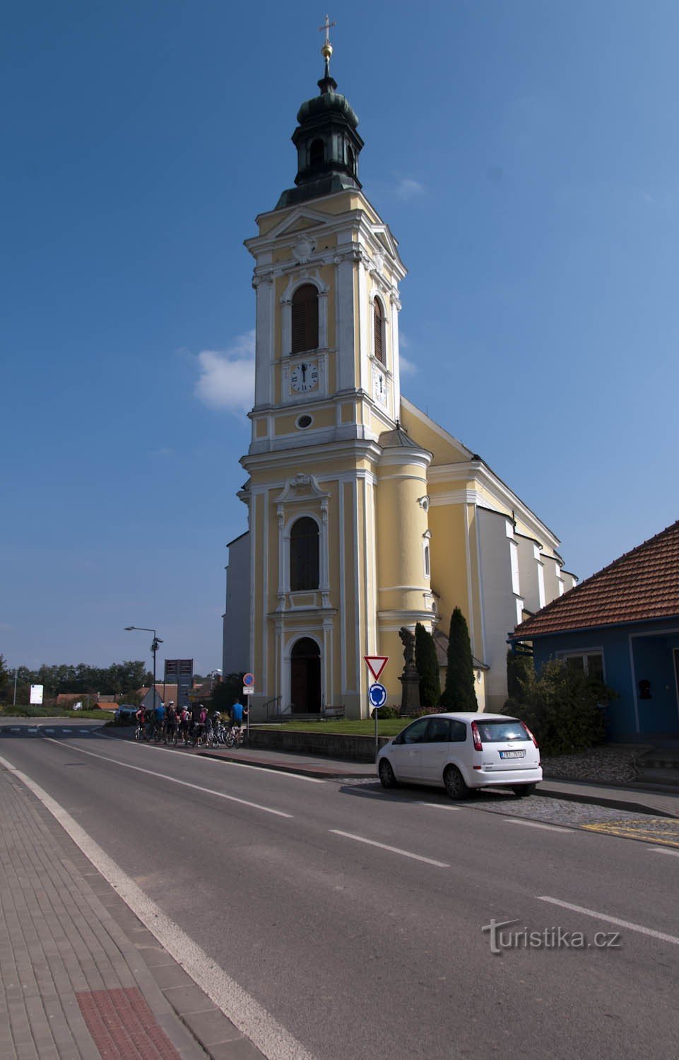 Kościół w Čejkovicach