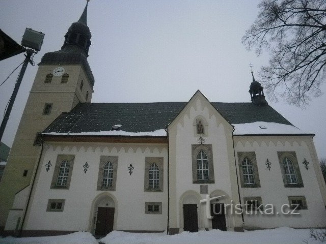 kyrkan i Chřibská