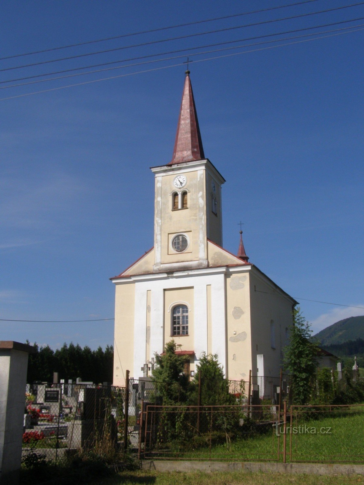 templom Kunčice pod Ondřejníkben