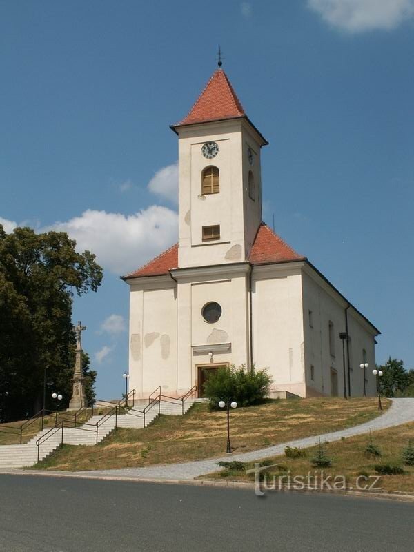 Church in Lovčice