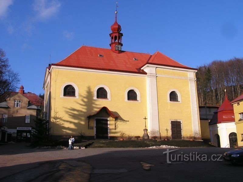 kostel v Malých Svatoňovicích
