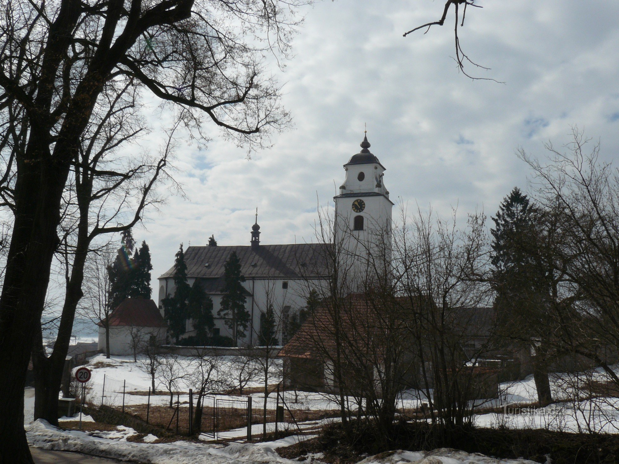 Church in Netína