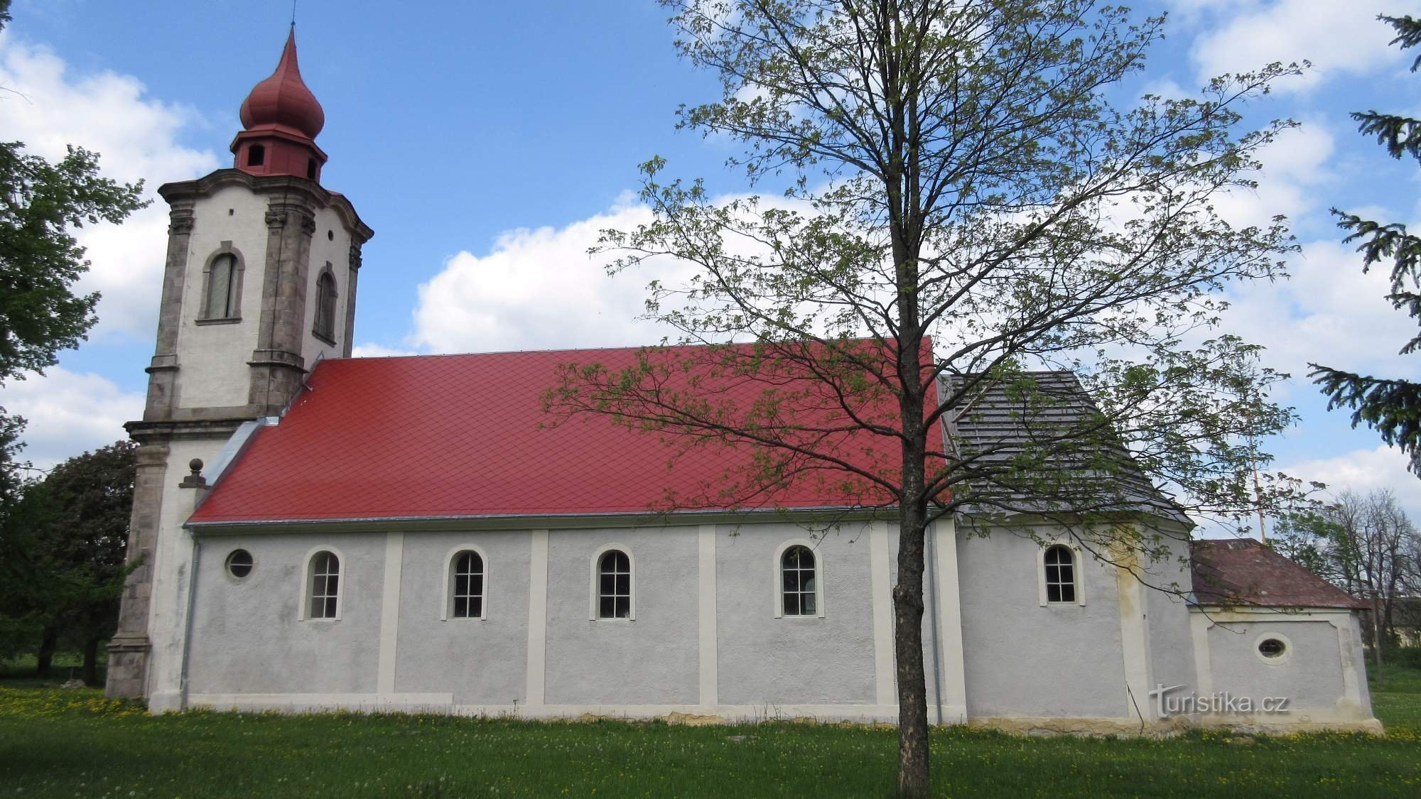 kyrka i Nové Ves