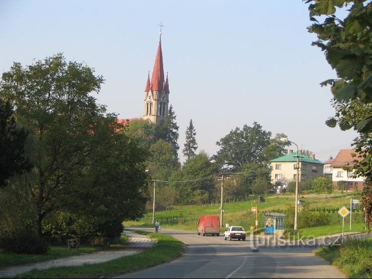 Templom Polanka nad Odrouban