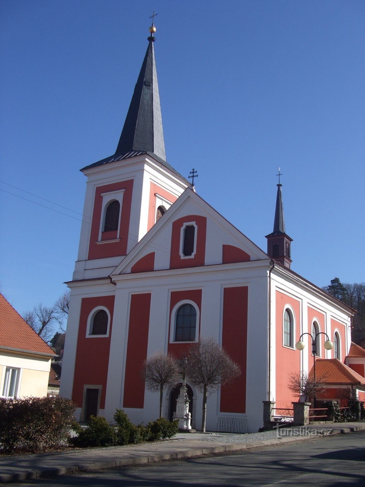 templom Rájc Jestřebíben