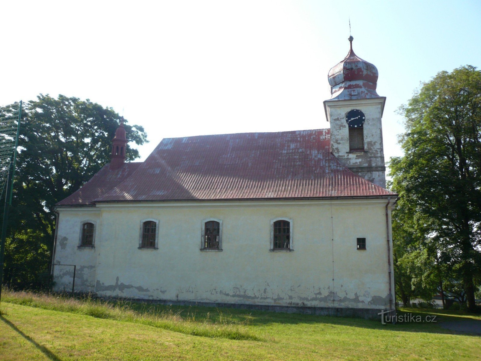 Kerk in Říčky in Orlické hory