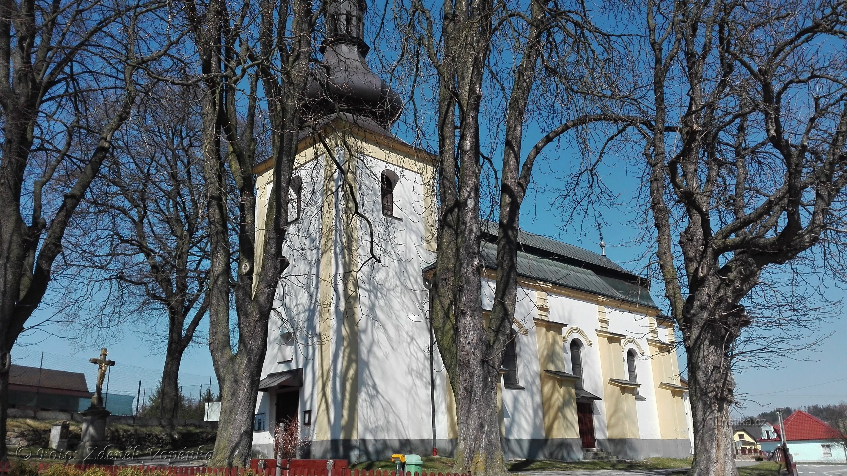 Church in Rynárec.