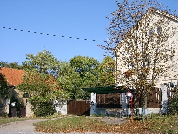 Vrapice kyrka: Dvorská Street i Kladno-Vrapice