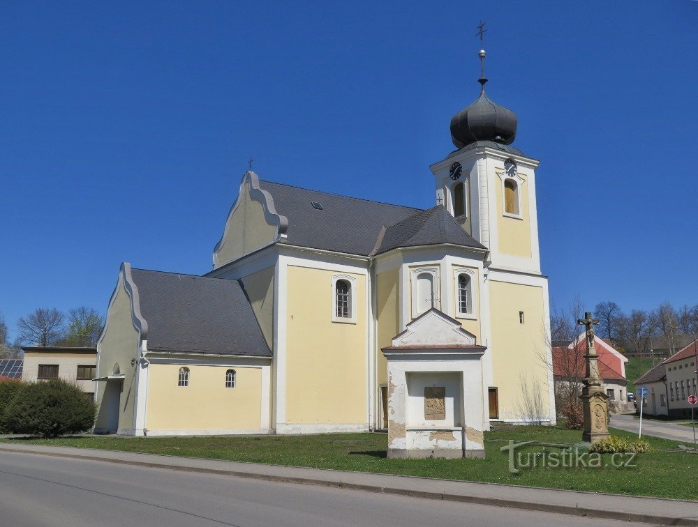 kostel Všech svatých a Pilátův dům