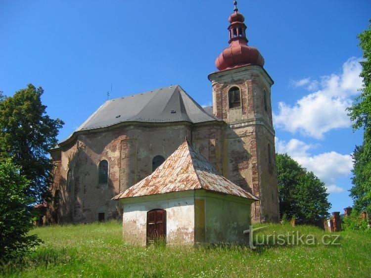 Church of All Saints - author Kylián Ignác Dientzenhofer