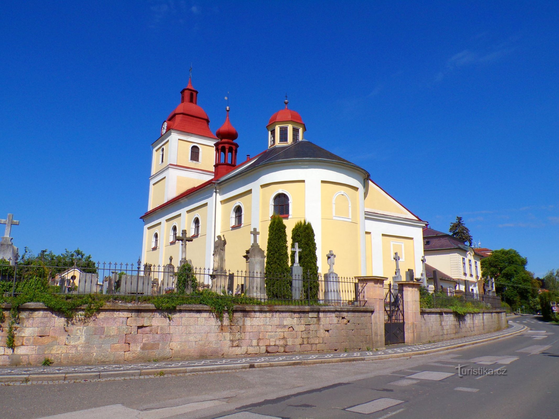 Kostel Všech svatých (Lázně Bělohrad, 31.5.2022)