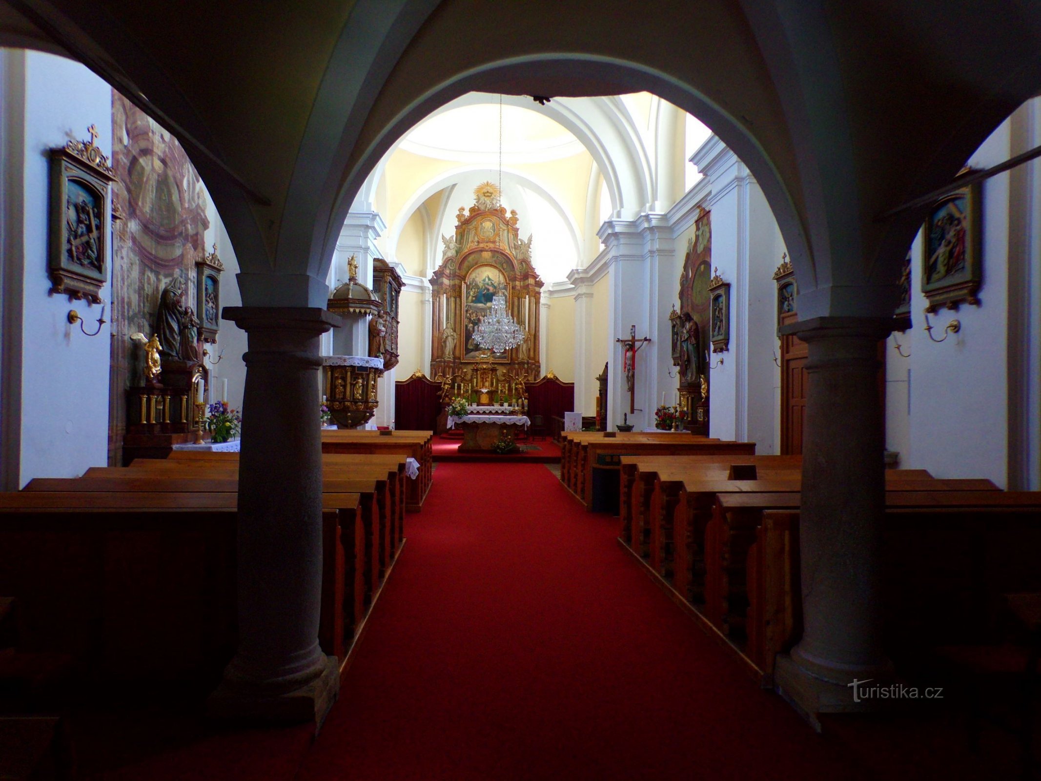 Église de Tous les Saints (Lázně Bělohrad, 31.5.2022/XNUMX/XNUMX)