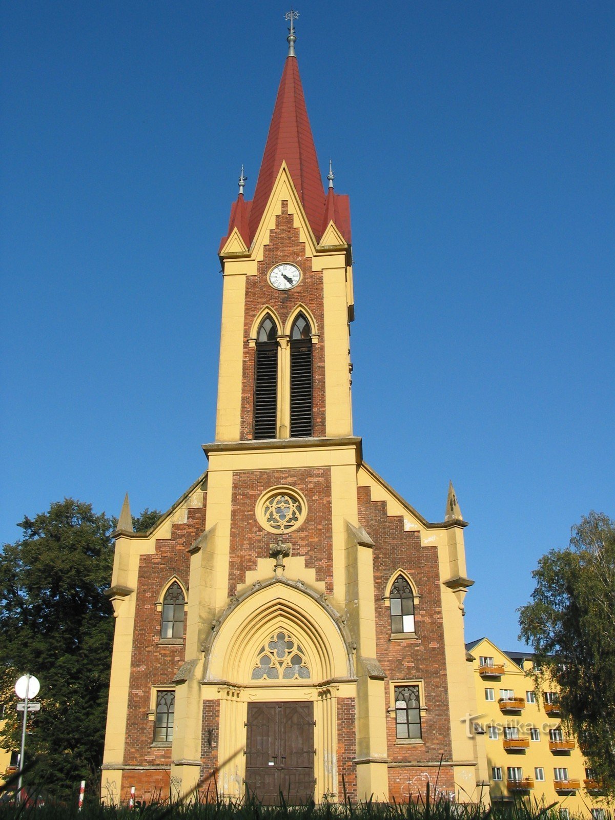 Iglesia de Zábřeh en Moravia