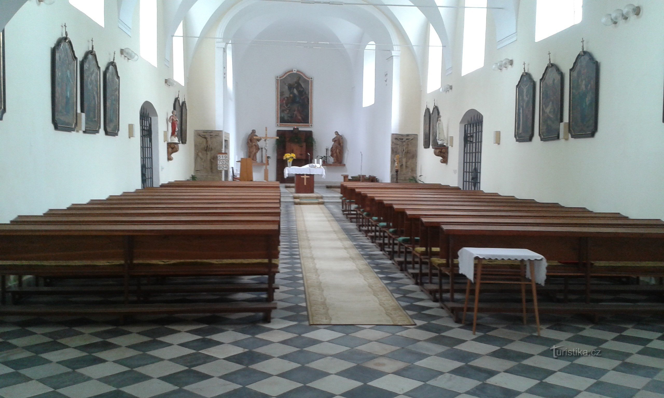 church from the inside