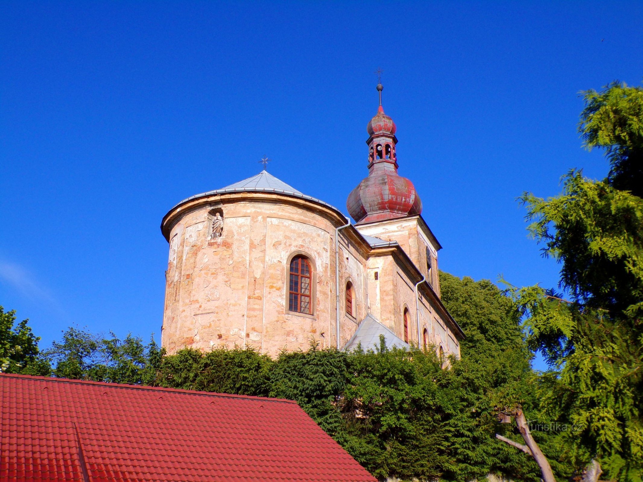 Kirche der Verkündigung der Jungfrau Maria (Úlibice, 31.5.2022)