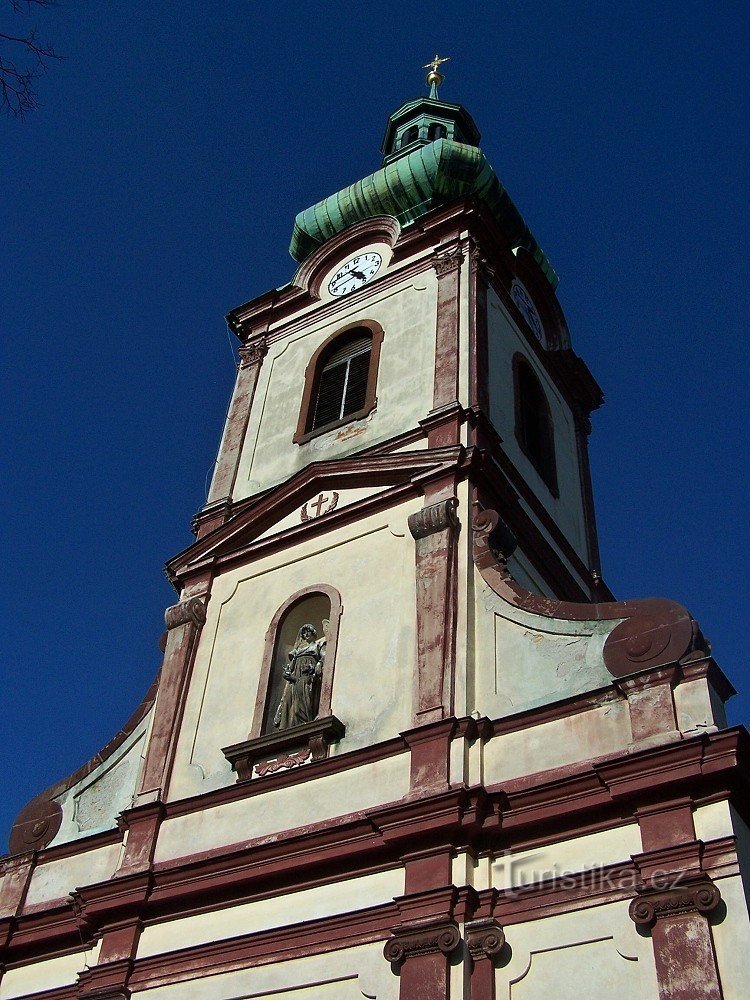 Kostelec nad Černými lesy - Kościół parafialny św. Anioł Stróż