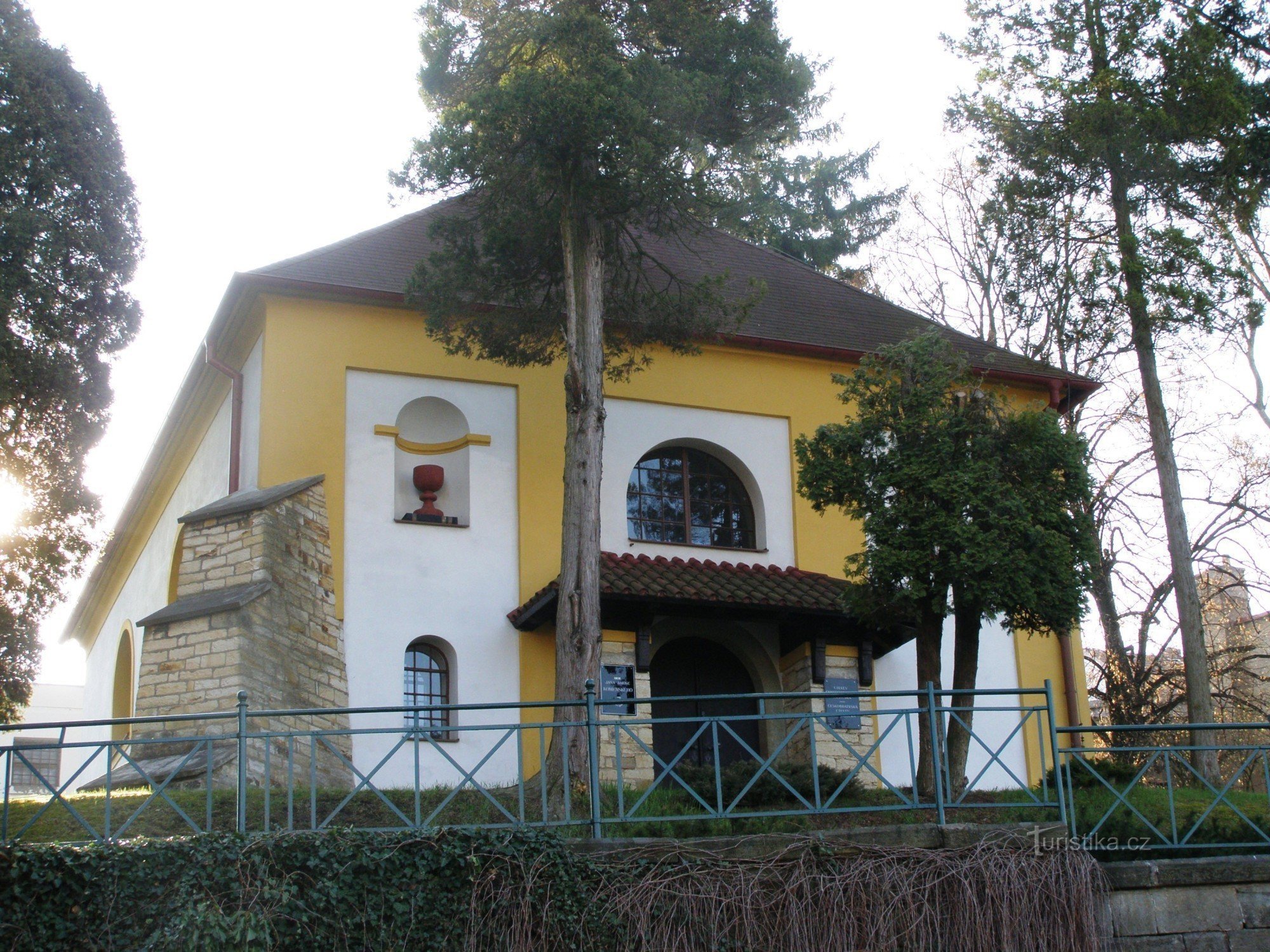 Kostelec nad Orlicí - kościół JA Komeńskiego