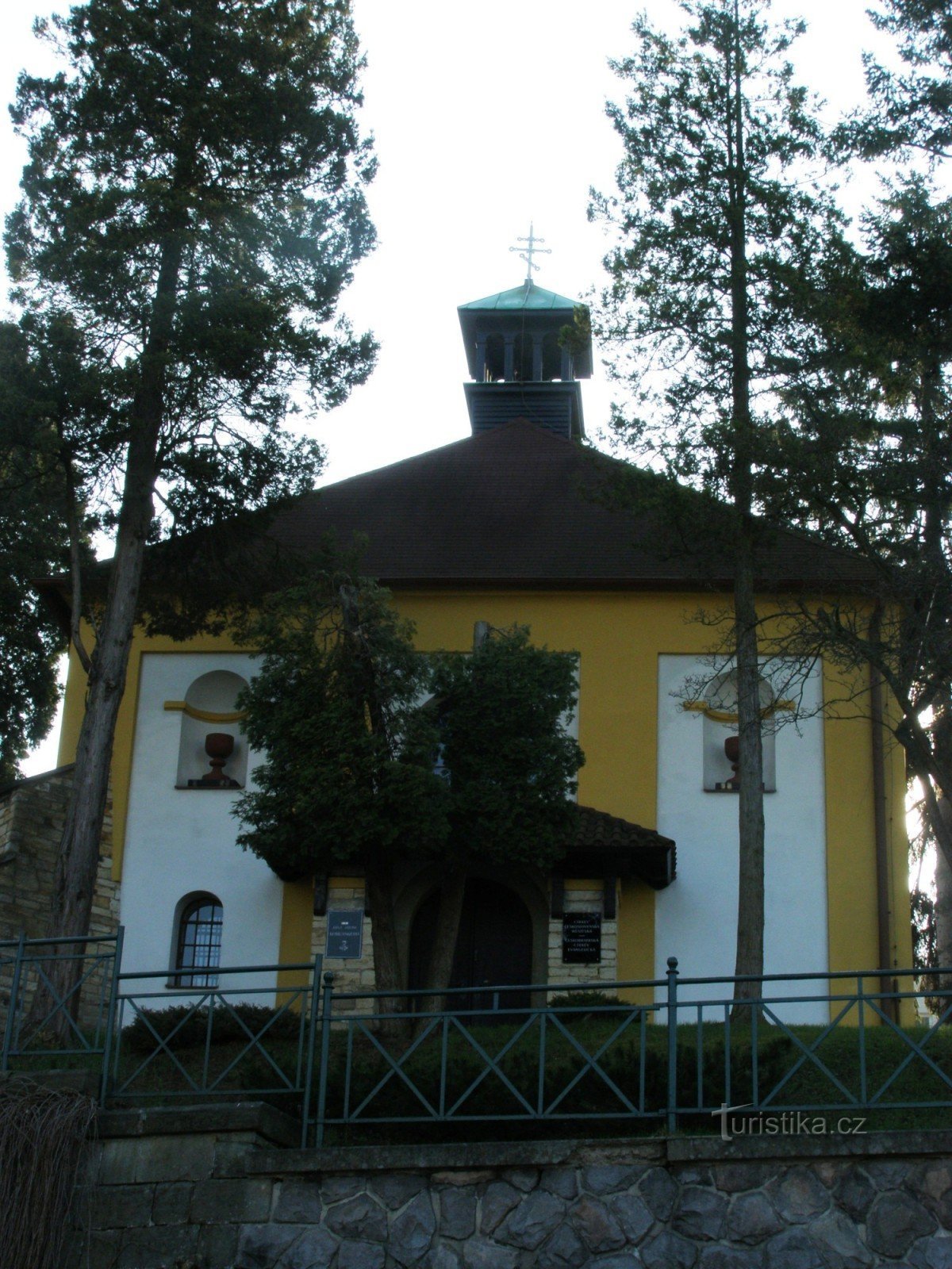 Kostelec nad Orlicí - iglesia de JA Comenius