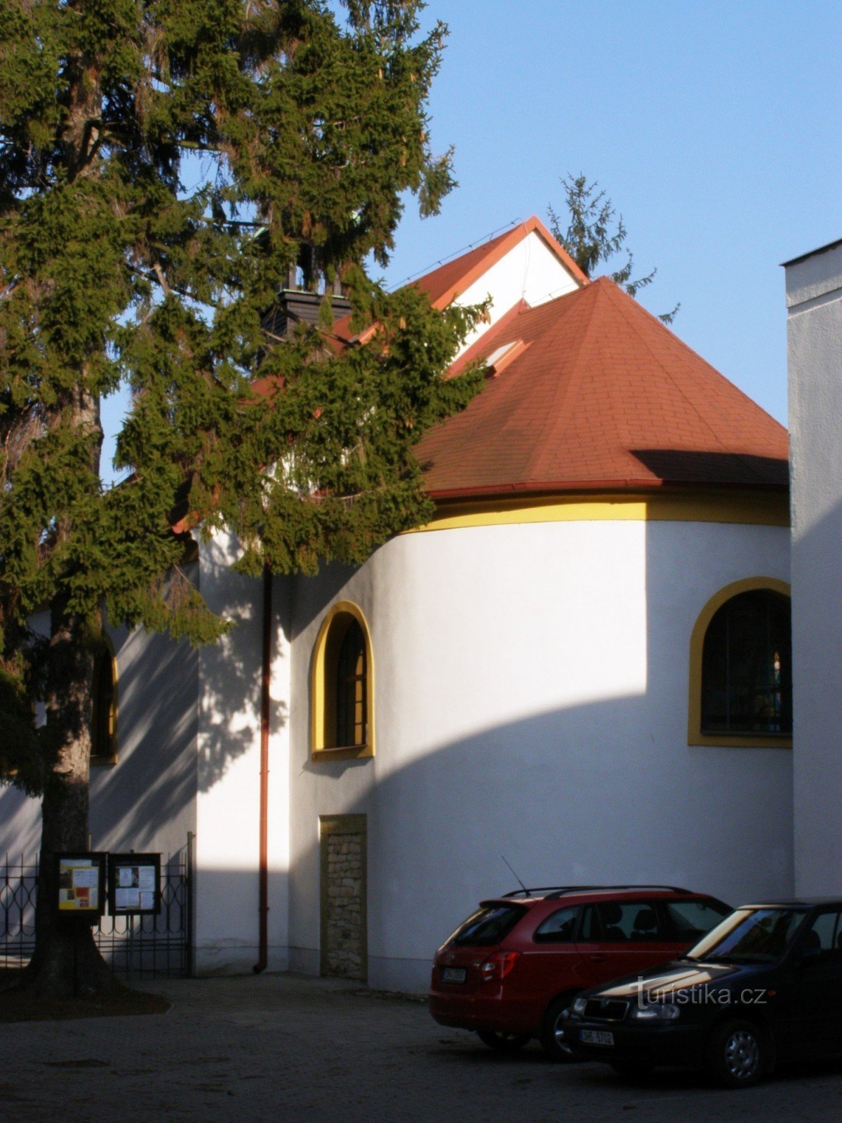 Kostelec nad Orlicí - iglesia de JA Comenius