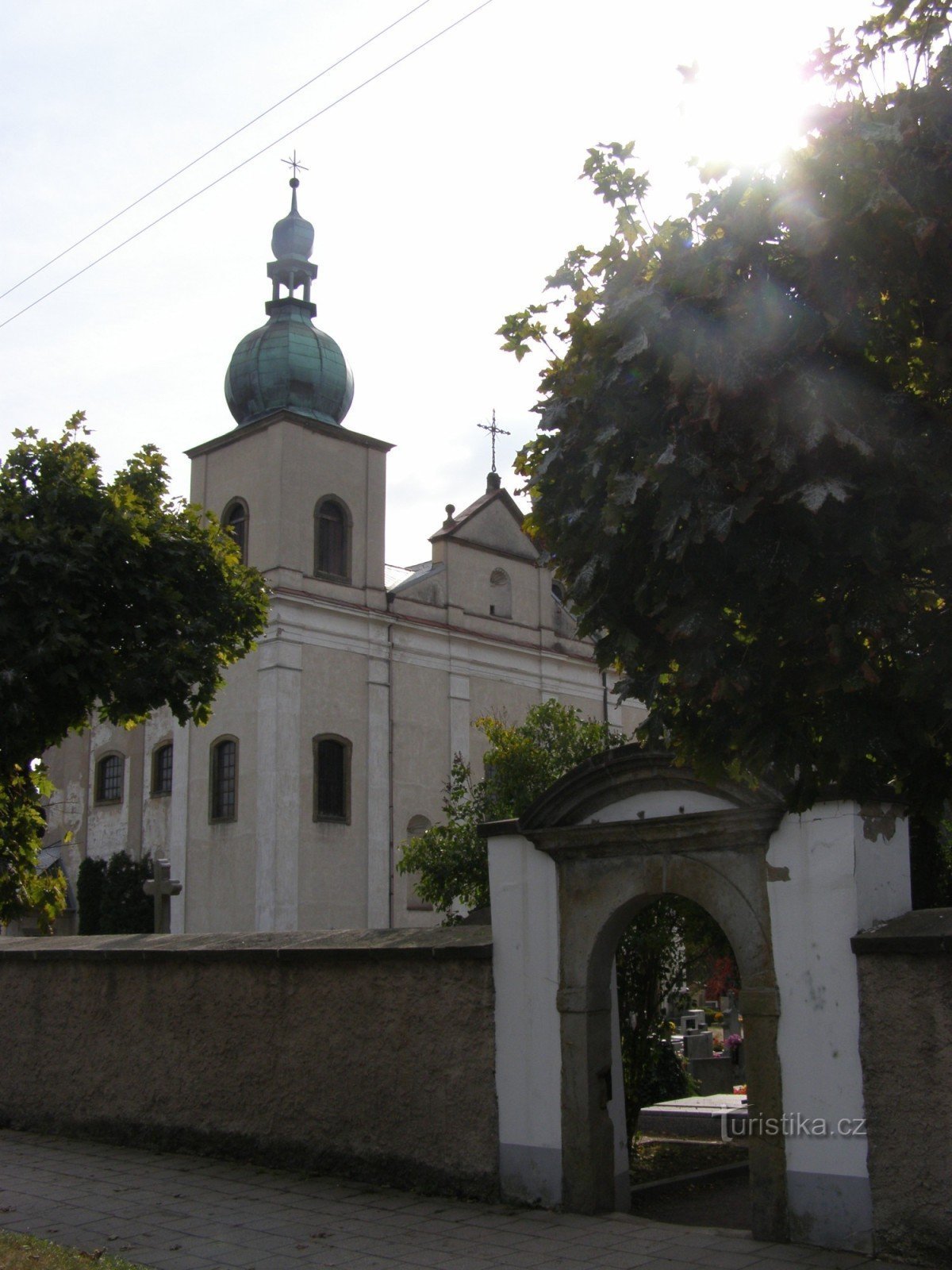 Kostelec nad Orlicí - nhà thờ St. Anne