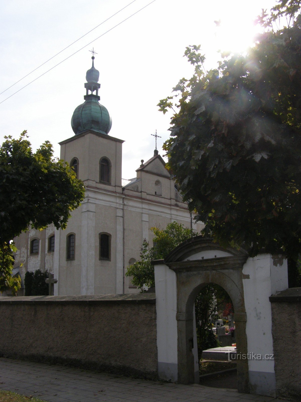 Kostelec nad Orlicí - crkva sv. Anne