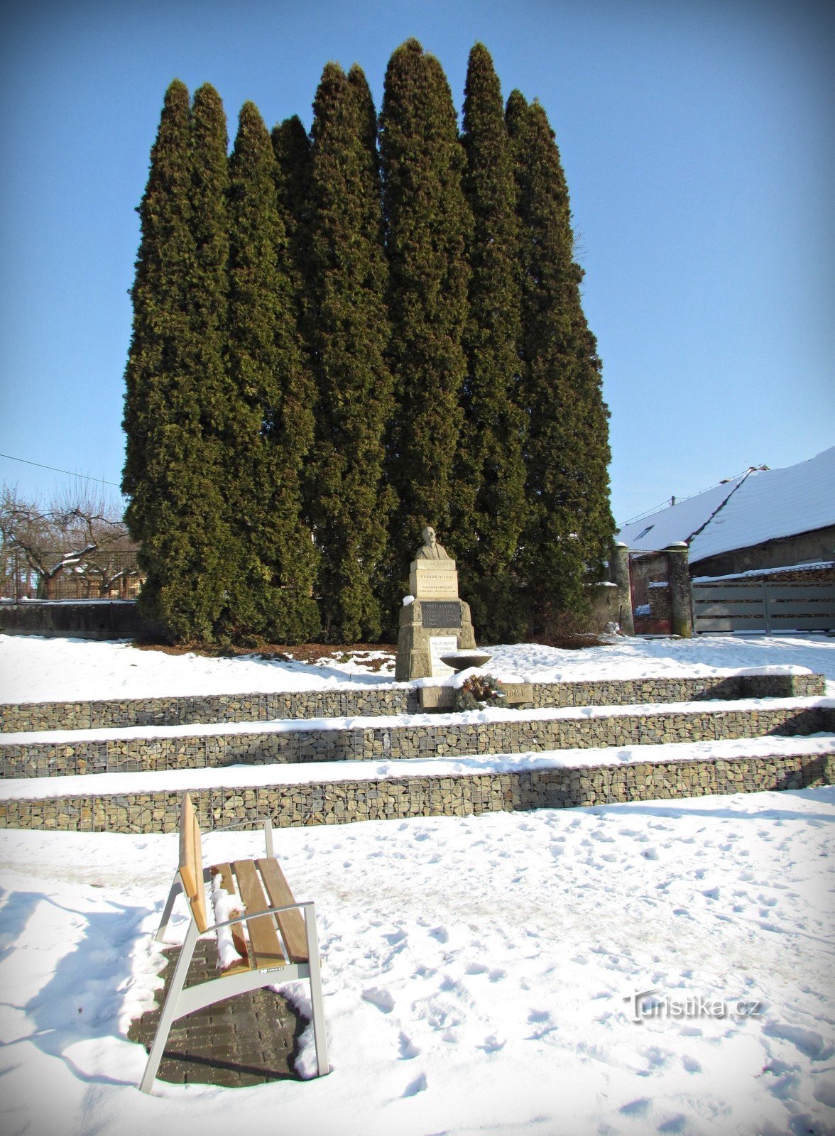 Kostelec u Zlín - Memorial to the fallen