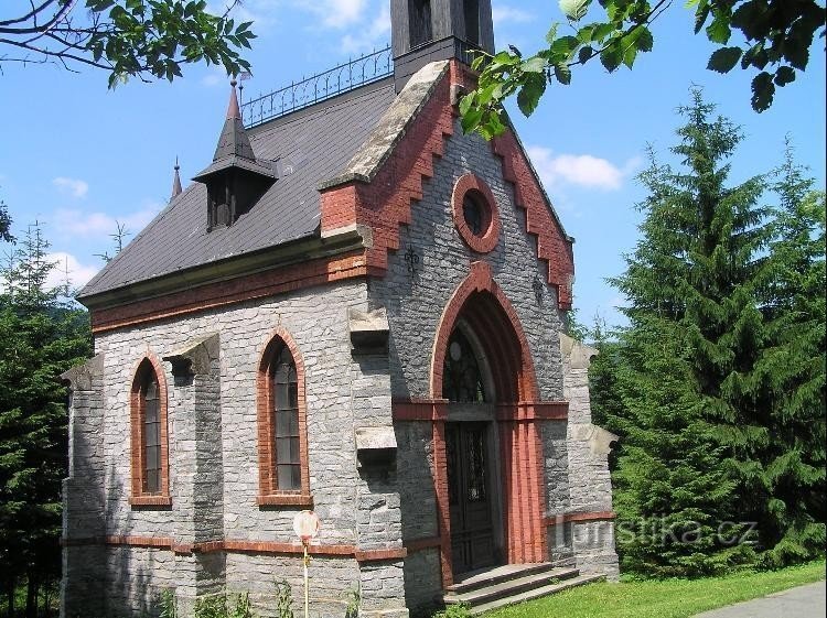 The church on Ramzovské sedlo