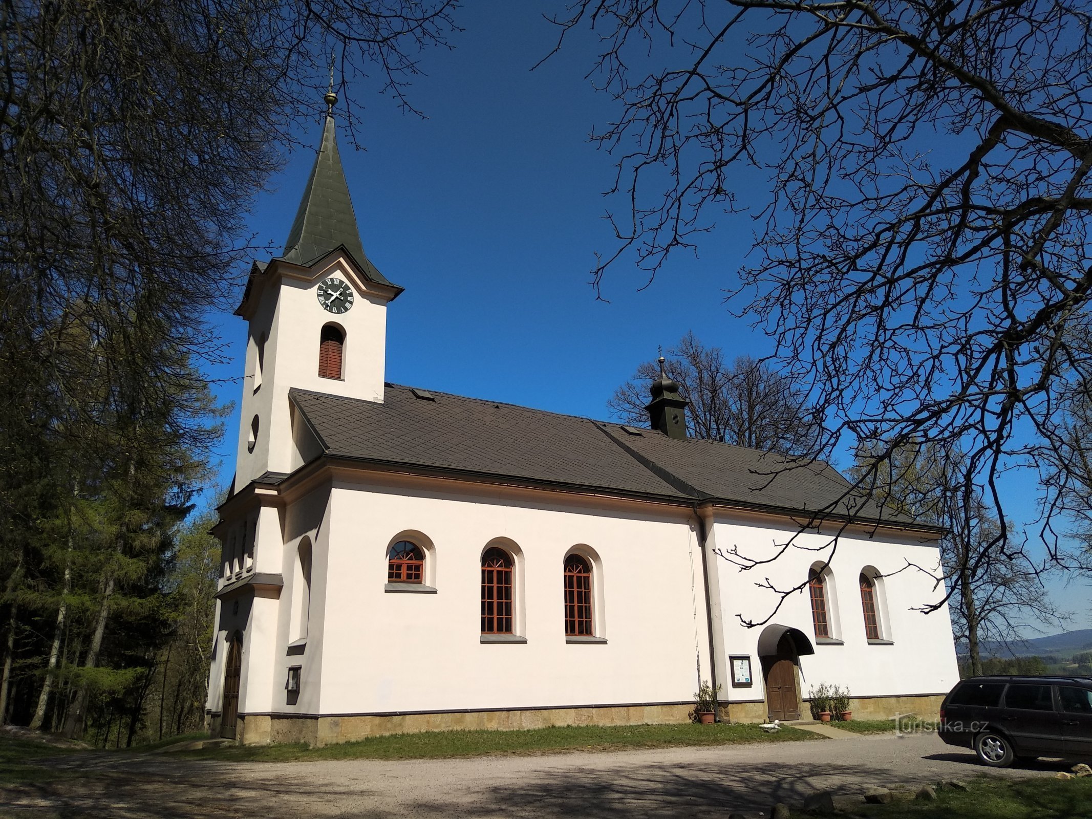 die Kirche Unserer Lieben Frau von Cellenská