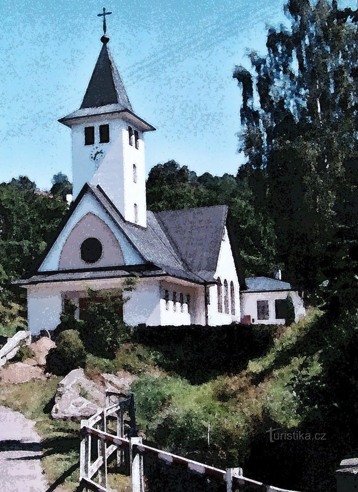 Kostelík sv.Matouše ve Študlově