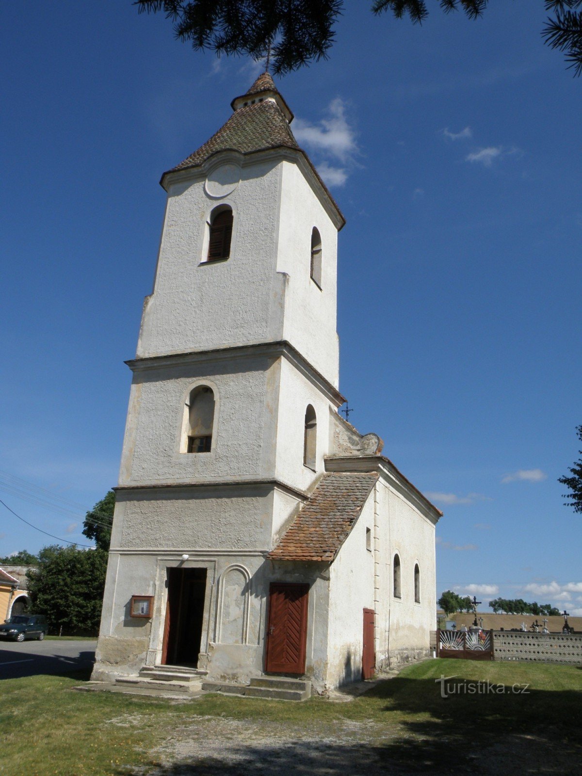 kostelík ve Chvalaticích