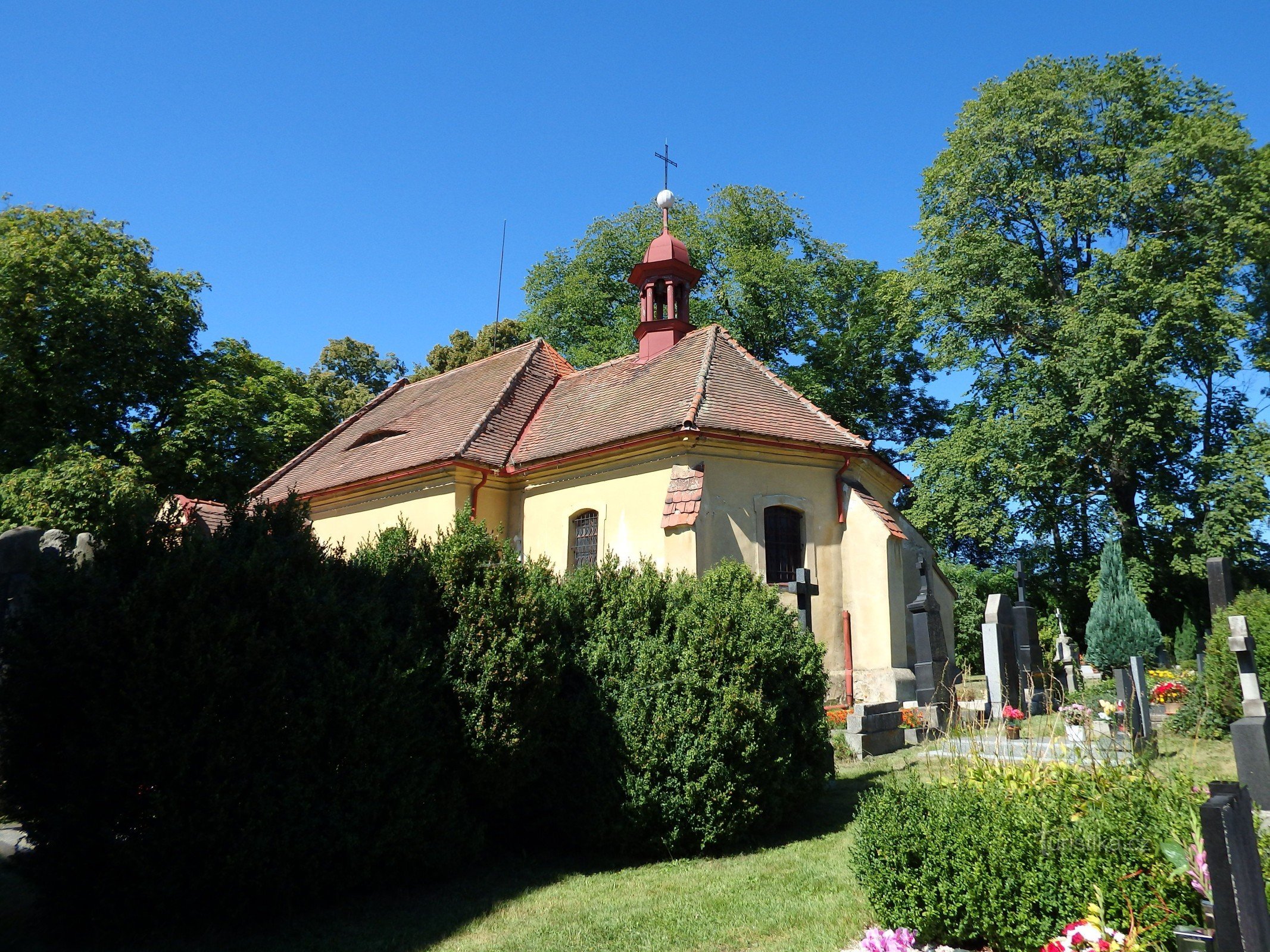 Vlastibořice templom