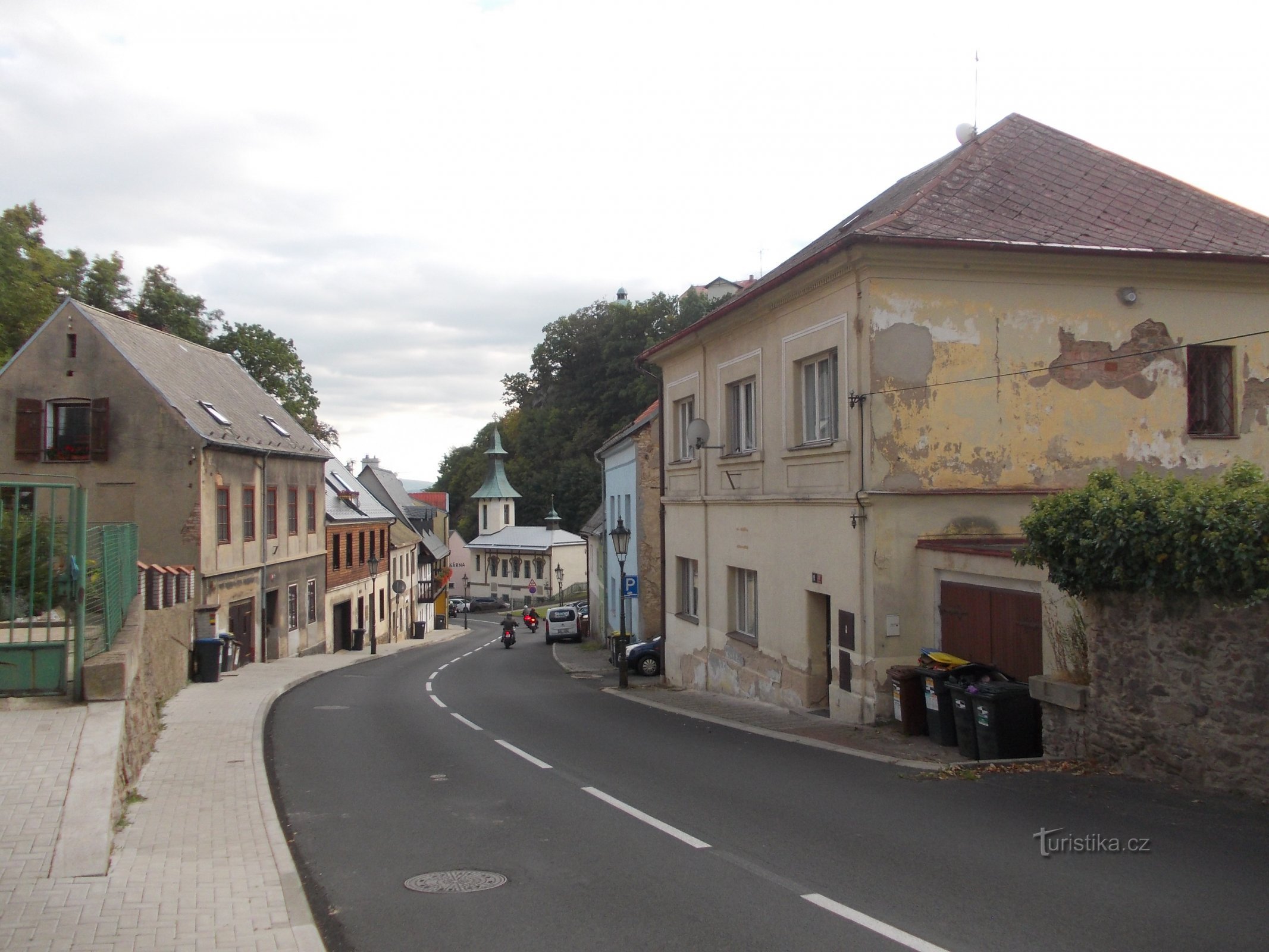 iglesia en la calle Husitská