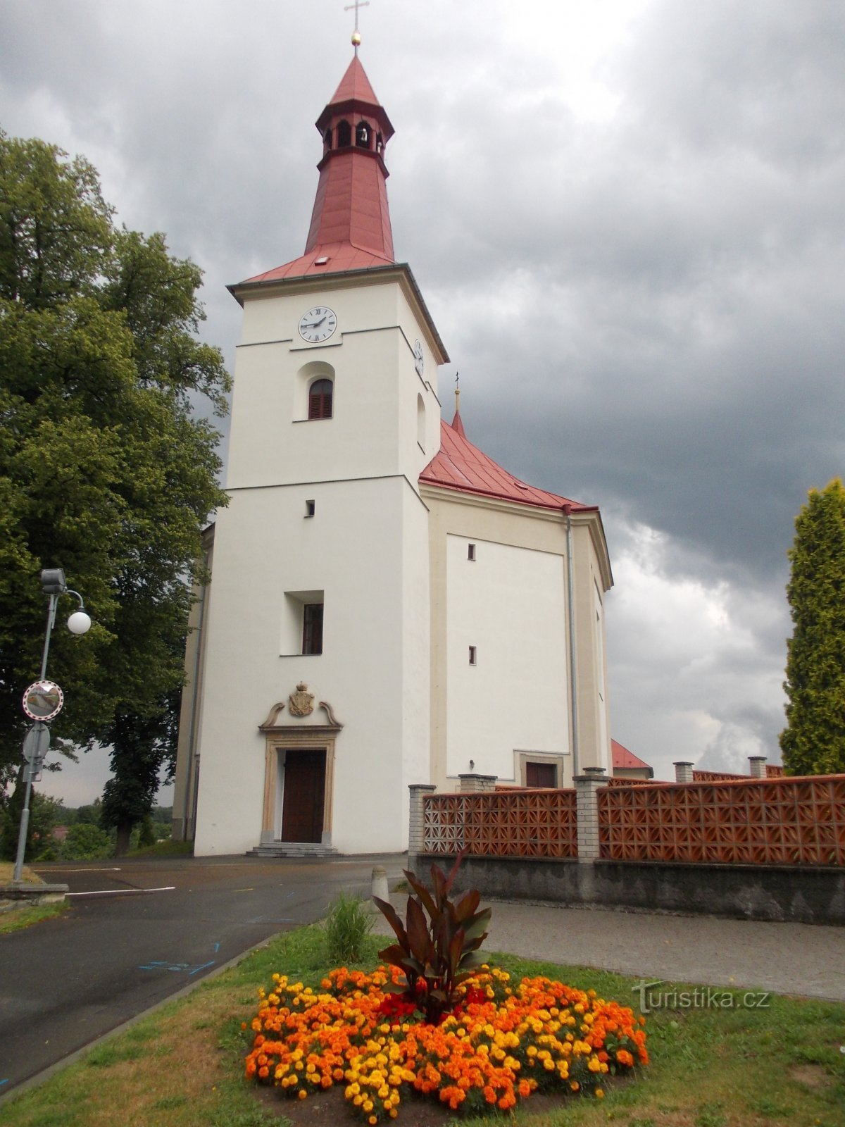 biserica sf. Jiří în Bělotín