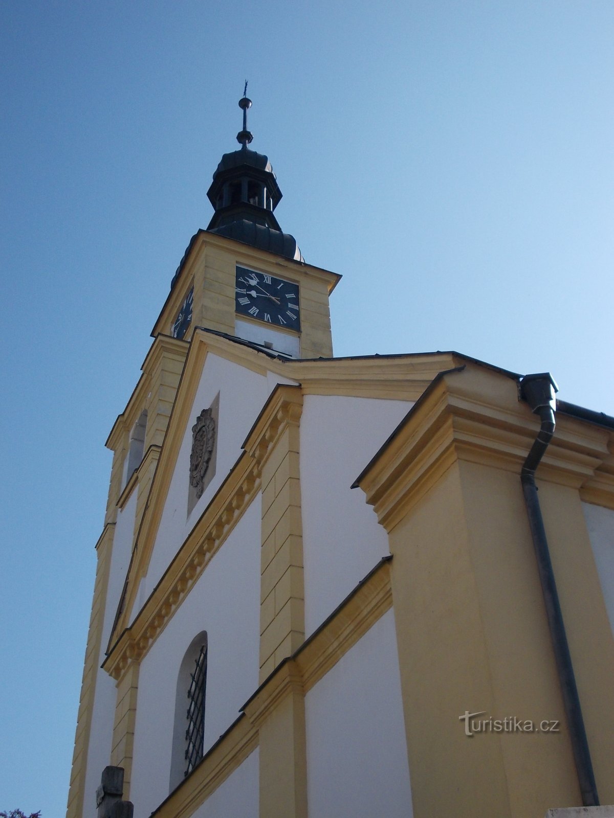 kerk van st. Petrus en Paulus in Hradec nad Moravic