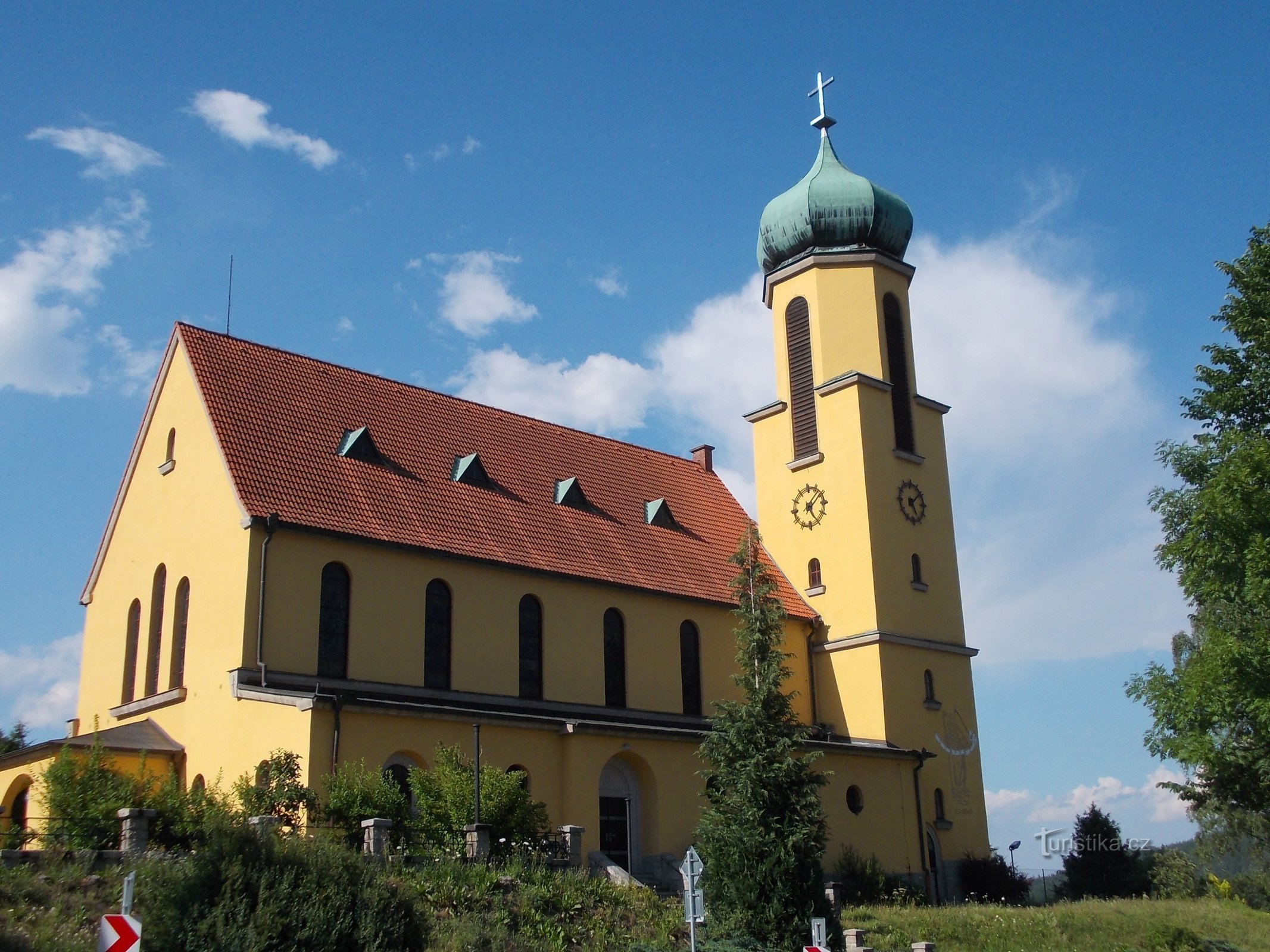 kerk in Větrní