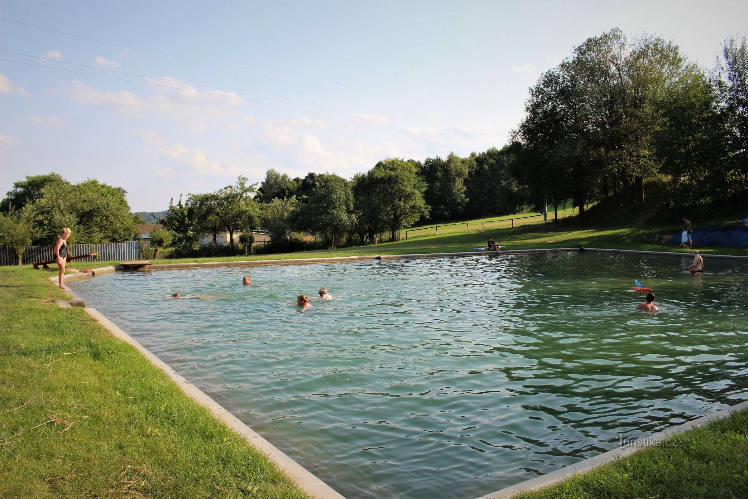 Swimming pool after reconstruction in 2017