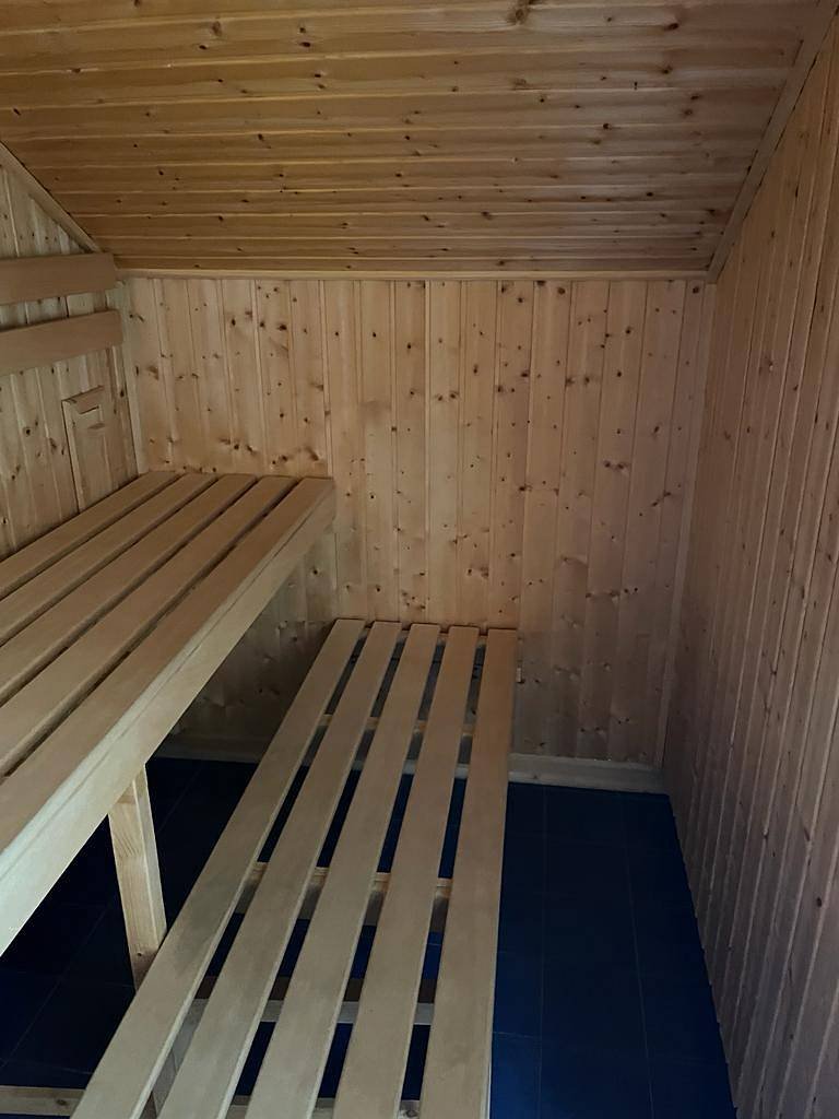 Badezimmer im Dachgeschoss - Sauna