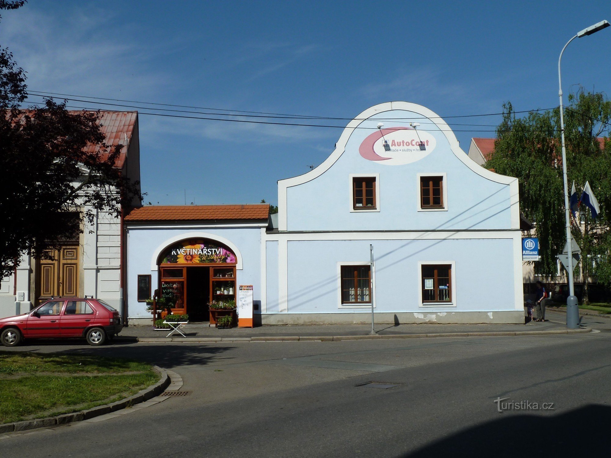 Kourimské suburb in Kolín