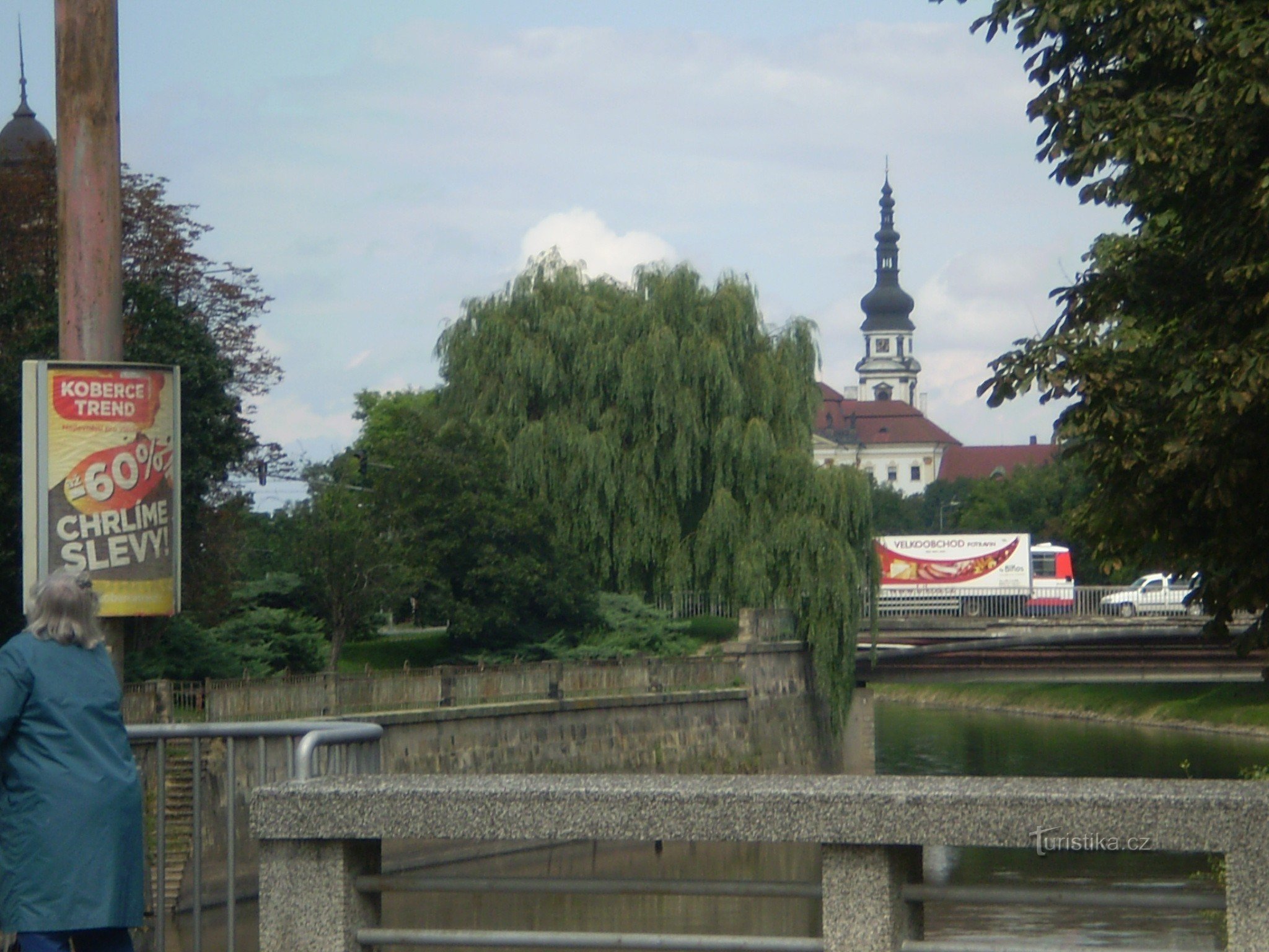 Kousek Hradiska z dálky